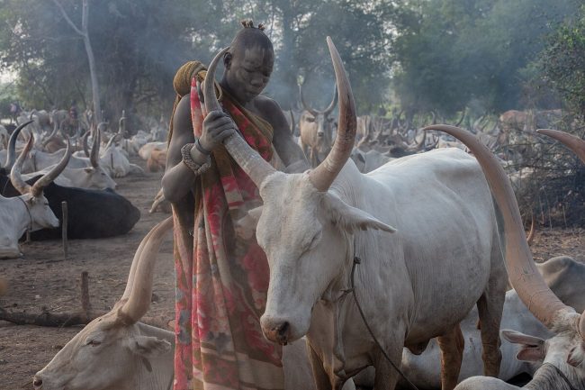 Mundari people of South Sudan