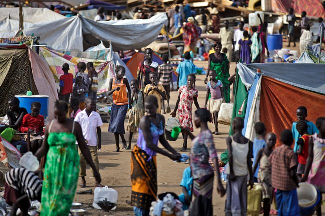 Malakal City in South Sudan